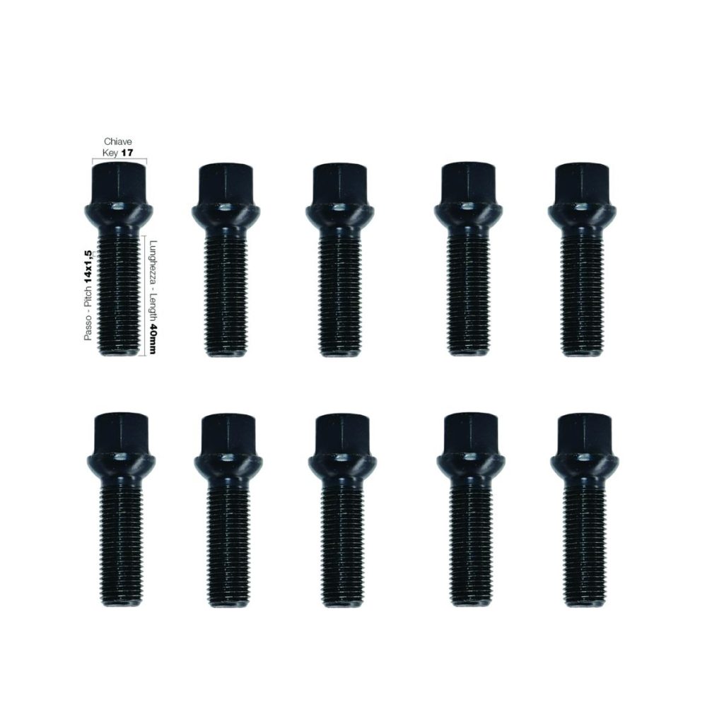 Εικόνα 1 από 1 — ΜΠΟΥΛΟΝΙΑ ΣΦΑΙΡΙΚΑ 14×1,50 40mm (17) ΜΑΥΡΑ  SIMONI RACING – 10 TEM.