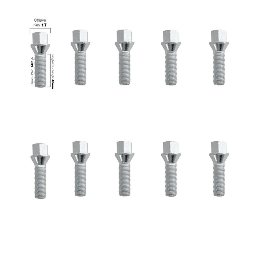 Εικόνα 1 από 2 — ΜΠΟΥΛΟΝΙΑ ΚΩΝΙΚΑ 14×1.5 40mm 10ΤΜΧ (17)
