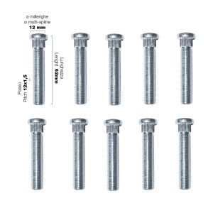 ΜΠΟΥΖΟΝΙΑ 12x1.5 62mm 10ΤΕΜ.