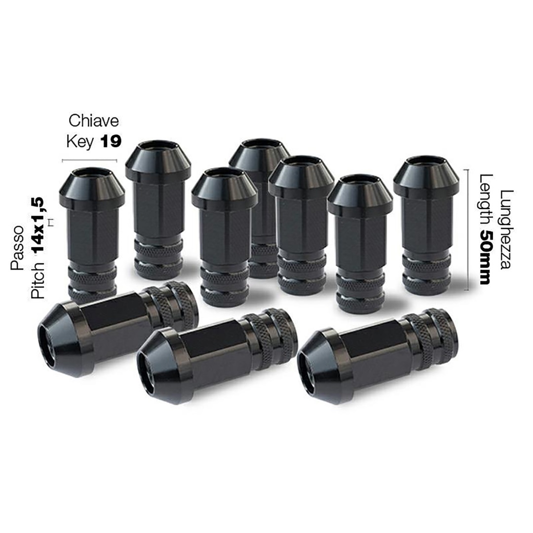 Εικόνα 1 από 1 — Simoni Racing – ΠΑΞΙΜΑΔΙ ΚΩΝΙΚΟ 14×1,5 (50mm) (19) ΜΑΥΡΟ 10ΤΕΜ.