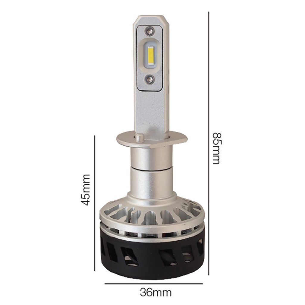 Εικόνα 2 από 4 — H1 9-36V 5.000K 5000lm 25W MATRIX LED KIT (ΜΕ ΨΥΚΤΡΑ ΑΝΕΜΙΣΤΗΡΑΚΙ) 2ΤΕΜ.