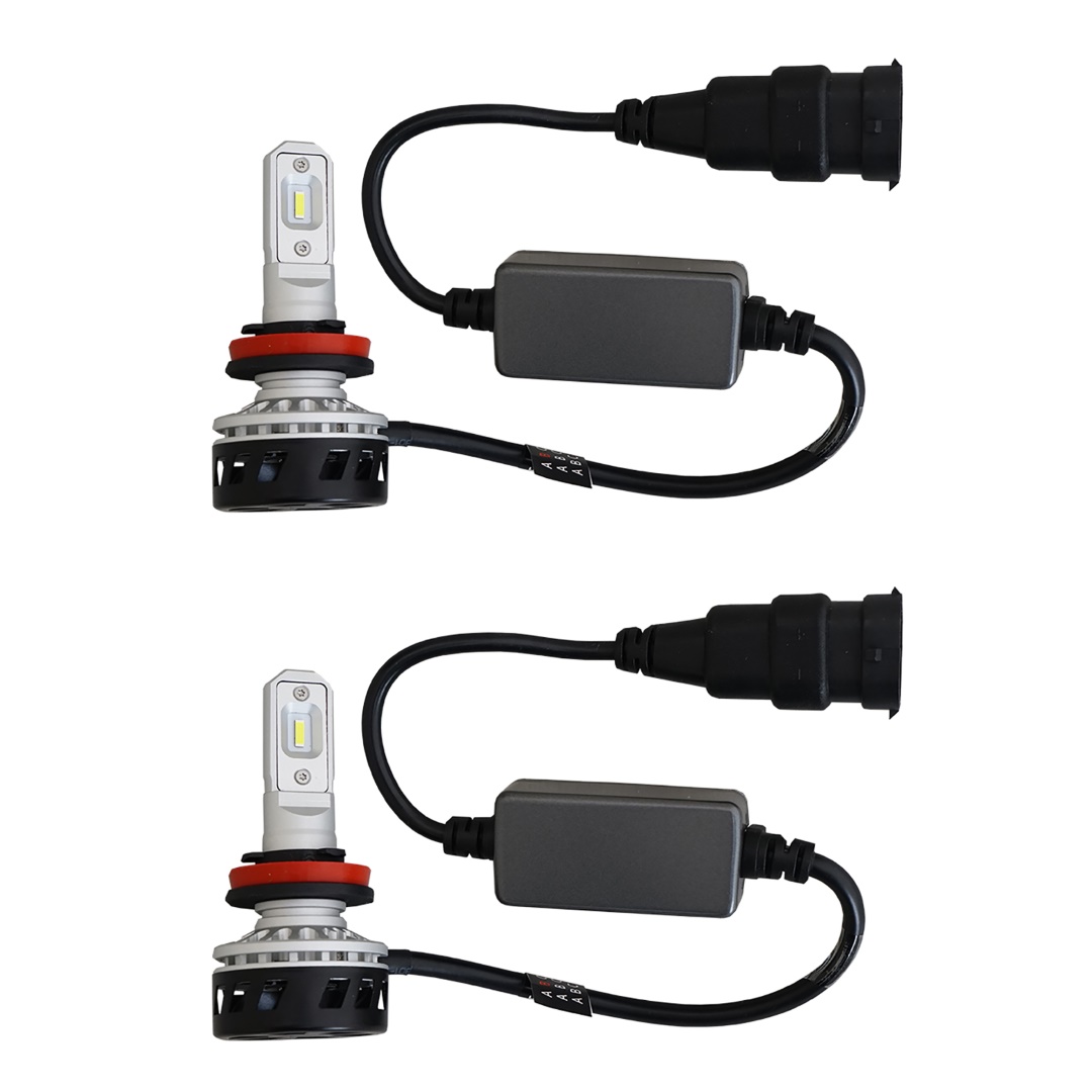 Εικόνα 5 από 5 — H11 9-36V 5.000K 5000lm 25W MATRIX LED KIT (ΜΕ ΨΥΚΤΡΑ ΑΝΕΜΙΣΤΗΡΑΚΙ) 2ΤΕΜ.