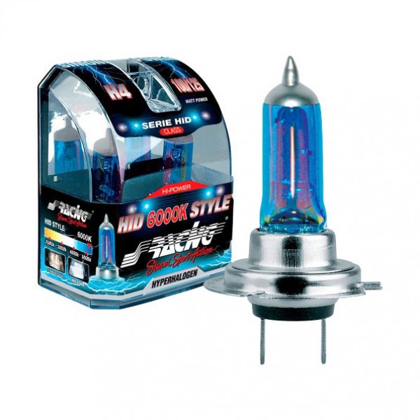 Εικόνα 1 από 1 — H4 12V/60-55W 4.000K HYPER THUNDER SIMONI RACING – 2 TEM.