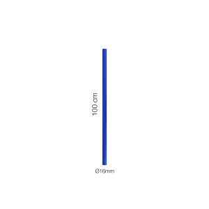 ΣΩΛΗΝΑΣ ΣΙΛΙΚΟΝΗΣ ΜΠΛΕ Φ16 ΜΗΚΟΣ 100cm SIMONI RACING - 1 τεμ.