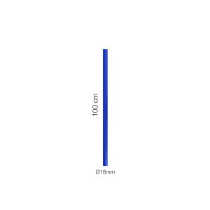 ΣΩΛΗΝΑΣ ΣΙΛΙΚΟΝΗΣ ΜΠΛΕ Φ18 ΜΗΚΟΣ 100cm SIMONI RACING - 1 τεμ.