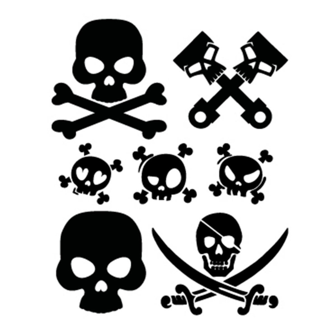 Εικόνα 1 από 1 — ΑΥΤΟΚΟΛΛΗΤΑ ΝΕΚΡΟΚΕΦΑΛΕΣ SKULLS (ΦΥΛΛΟ 12 Χ 10 cm) – 7 ΤΕΜ.