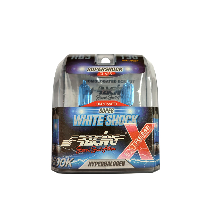 Εικόνα 1 από 2 — HB3 12V/65W 130″ 4.500K SUPER WHITE SHOCK X