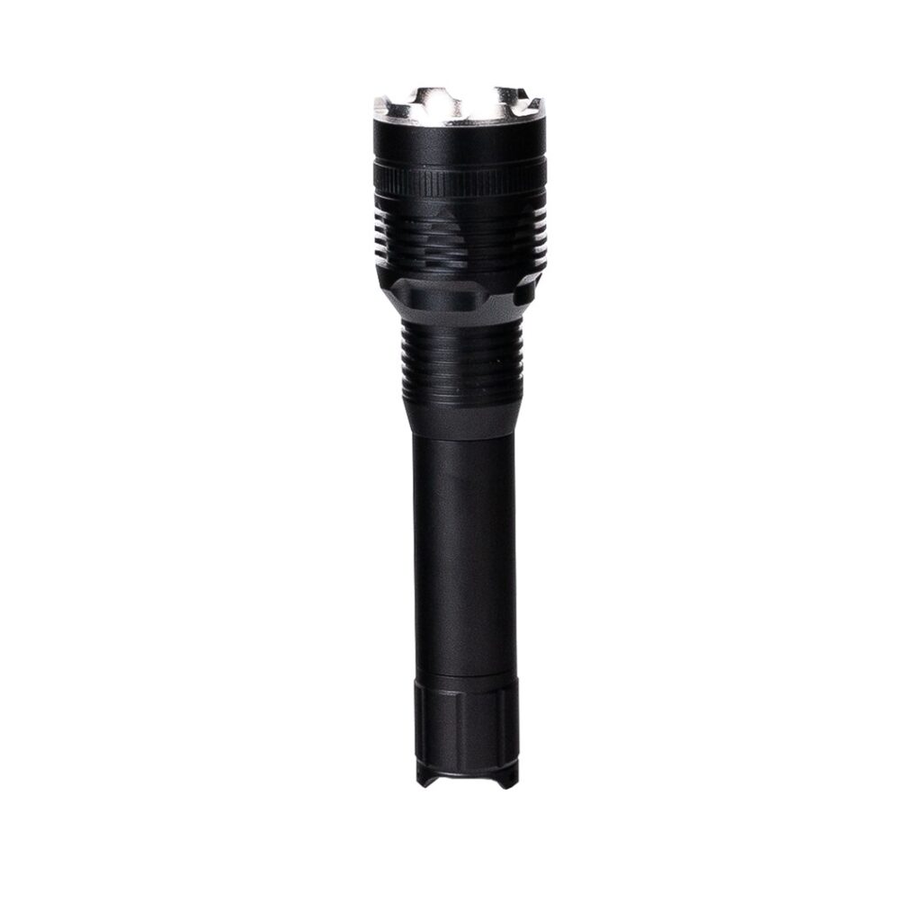 Εικόνα 2 από 5 — ΦΑΚΟΣ ΧΕΙΡΟΣ 1x10W 240lm IP65 171mm Φ42mm 3300mAh Li-ion TACTICAL LASER FLASHLIGHT M-TECH – 1 Τεμ.