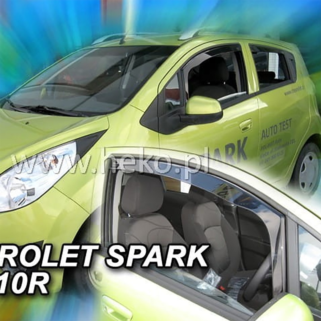 Εικόνα 1 από 5 — ΑΝΕΜΟΘΡΑΥΣΤΕΣ ΓΙΑ CHEVROLET SPARK M300 5D 2009-2022 ΖΕΥΓΑΡΙ ΑΠΟ ΕΥΚΑΜΠΤΟ ΦΙΜΕ ΠΛΑΣΤΙΚΟ HEKO – 2 ΤΕΜ.