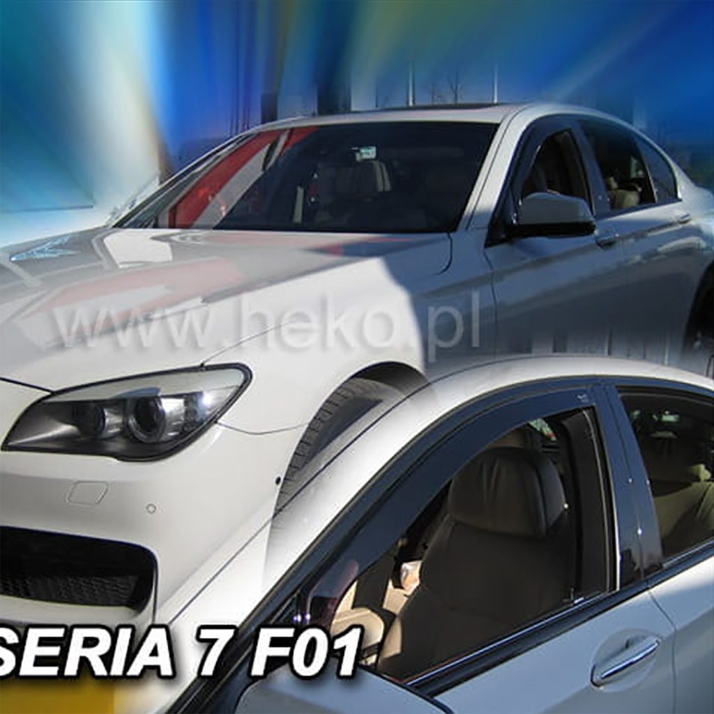 Εικόνα 1 από 5 — ΑΝΕΜΟΘΡΑΥΣΤΕΣ ΓΙΑ BMW ΣΕΙΡΑ 7 F01 / F02 4D/5D 2008-2015 ΖΕΥΓΑΡΙ ΑΠΟ ΕΥΚΑΜΠΤΟ ΦΙΜΕ ΠΛΑΣΤΙΚΟ HEKO – 2 ΤΕΜ.
