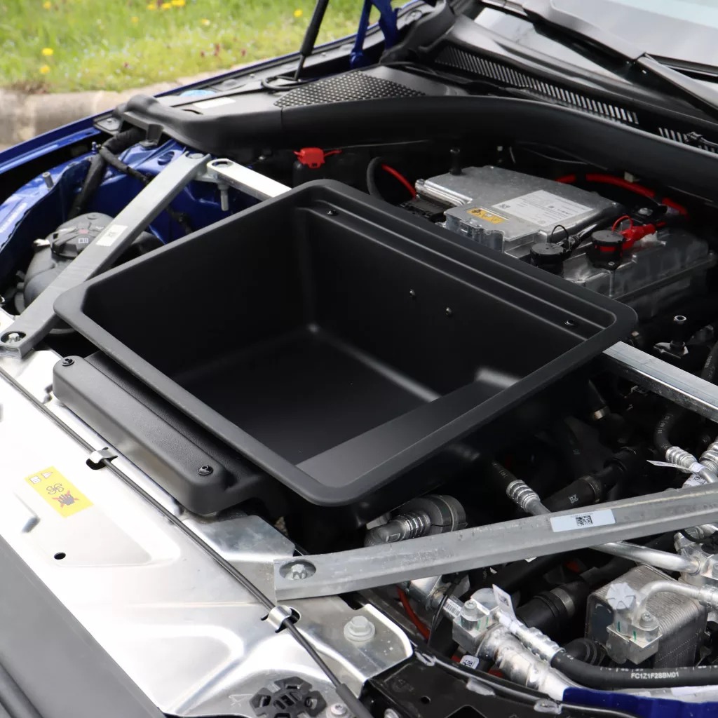 Εικόνα 5 από 8 — Rati – Frunk BMW i4 eDrive35 eDrive40 2022> με M Sport ανάρτηση πρακτικός Εμπρός Αποθηκευτικός Χώρος 20L για Καλώδια Φόρτισης και Καθημερινή Οργάνωση – 1 Τεμ. (V01916/RT)