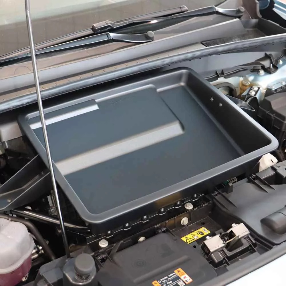 Εικόνα 4 από 7 — Rati – Frunk Ford Explorer 2024>, Ford Capri 2024> πρακτικός Εμπρός Αποθηκευτικός Χώρος 10L για Καλώδια Φόρτισης και Καθημερινή Οργάνωση Ηλεκτρικών ΙΧ – 1 Τεμ. (V01945A)