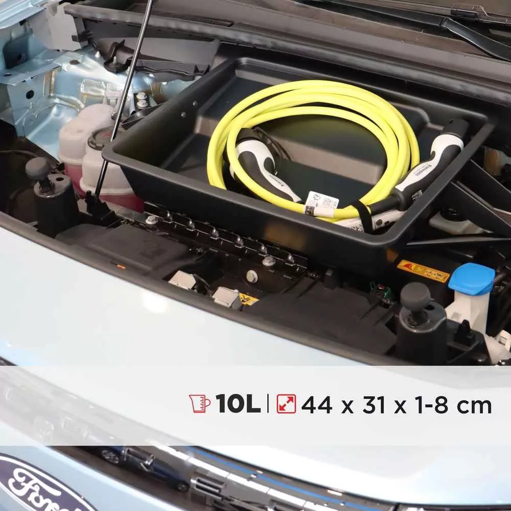 Εικόνα 5 από 7 — Rati – Frunk Ford Explorer 2024>, Ford Capri 2024> πρακτικός Εμπρός Αποθηκευτικός Χώρος 10L για Καλώδια Φόρτισης και Καθημερινή Οργάνωση Ηλεκτρικών ΙΧ – 1 Τεμ. (V01945A)