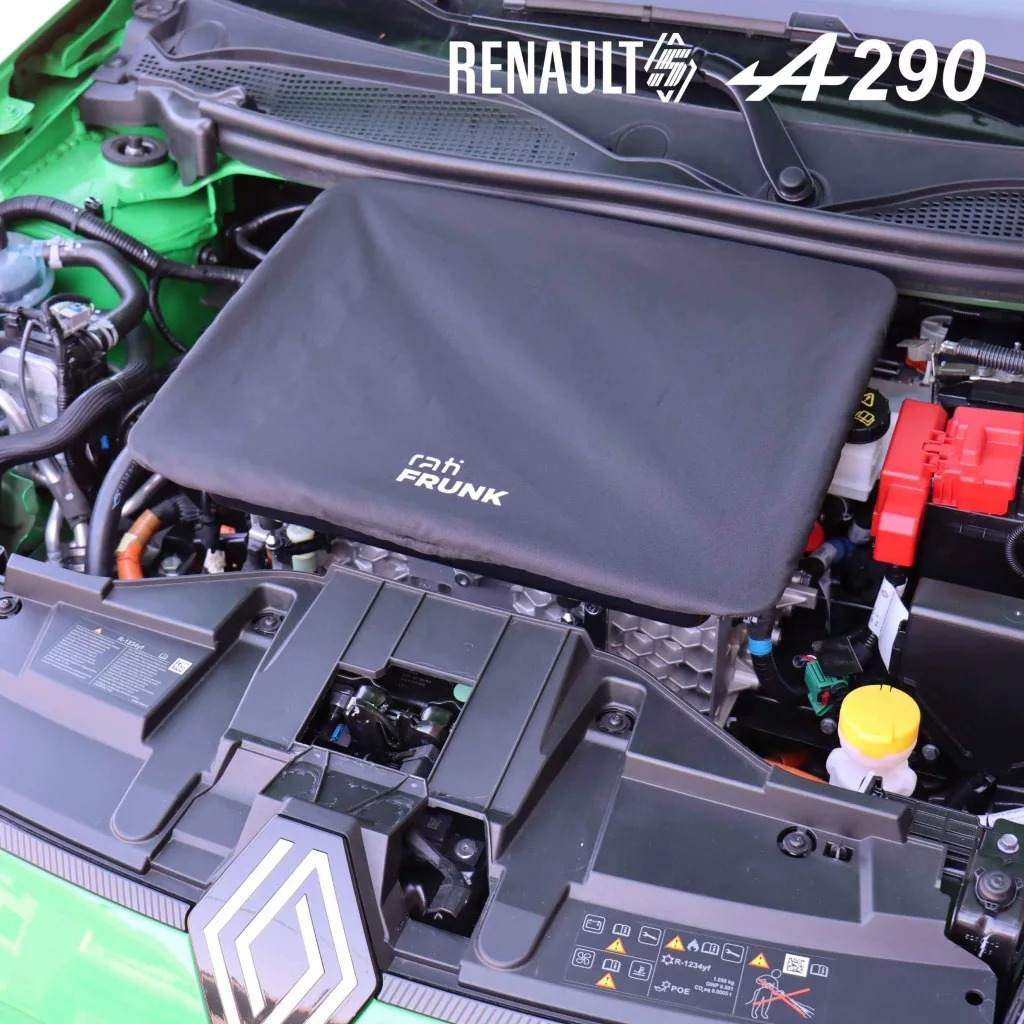 Εικόνα 3 από 8 — Rati – Frunk Renault 5 E-Tech 2024>, Renault 4 E-Tech 2025> πρακτικός Εμπρός Αποθηκευτικός Χώρος 13L για Καλώδια Φόρτισης και Καθημερινή Οργάνωση Ηλεκτρικών ΙΧ – 1 Τεμ. (V01946/RT)