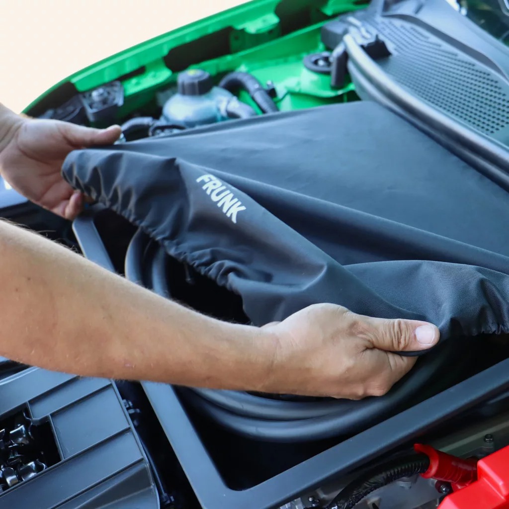 Εικόνα 8 από 8 — Rati – Frunk Renault 5 E-Tech 2024>, Renault 4 E-Tech 2025> πρακτικός Εμπρός Αποθηκευτικός Χώρος 13L για Καλώδια Φόρτισης και Καθημερινή Οργάνωση Ηλεκτρικών ΙΧ – 1 Τεμ. (V01946/RT)
