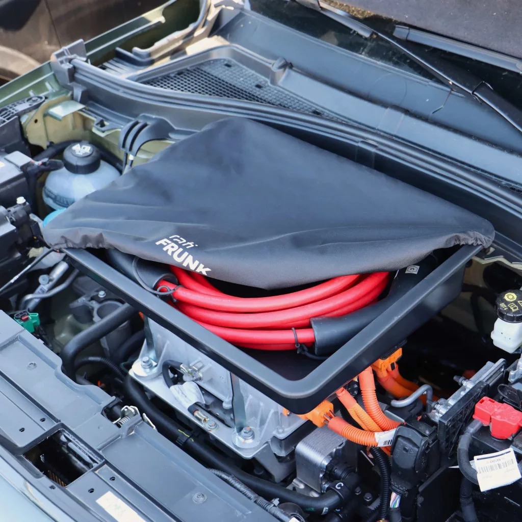 Εικόνα 6 από 8 — Rati – Frunk Citroen E-C3 2024>, Citroen E-C3 Aircross 2024>, Opel Frontera Electric 2024> πρακτικός Εμπρός Αποθηκευτικός Χώρος 13L για Καλώδια Φόρτισης και Καθημερινή Οργάνωση Ηλεκτρικών ΙΧ – 1 Τεμ. (V01947/RT)