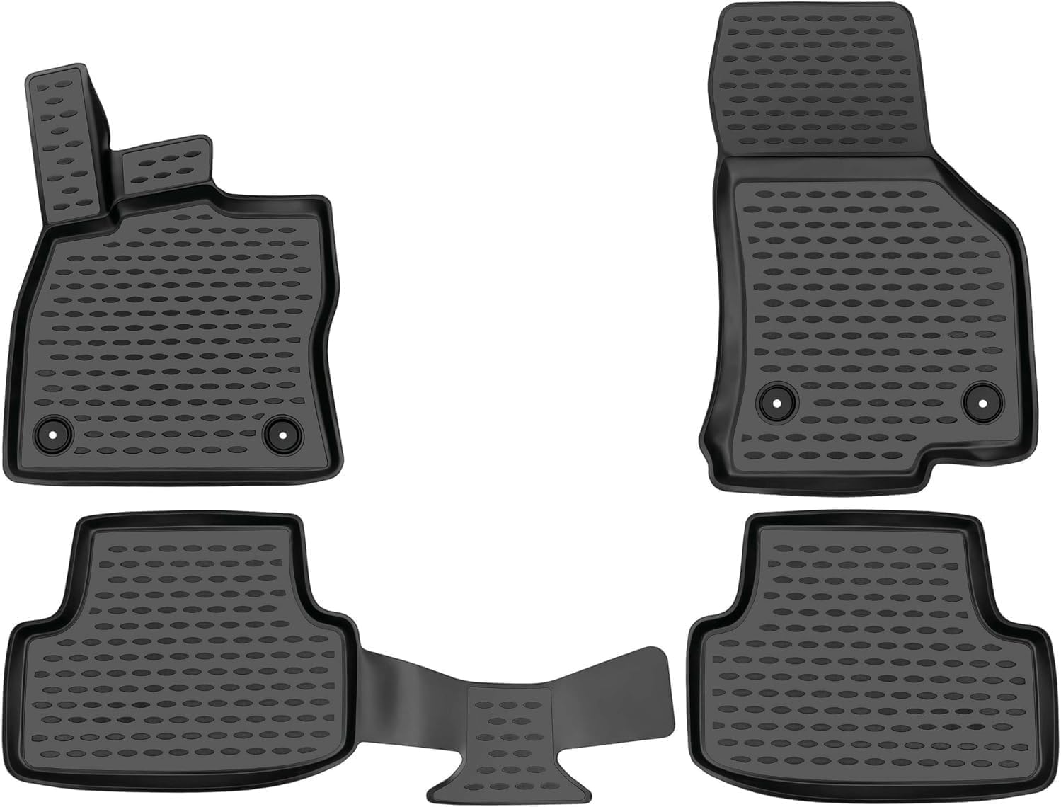 Εικόνα 1 από 5 — Novline – Πατάκια σε Σκαφη Element 3D για VW Golf VII SportWagon (AU) 04/2013 > 2020 5πορτο από TPE Λάστιχο σε Μαύρο Χρώμα – 4 τεμ. (ELEMENT3D5156210K/NV)
