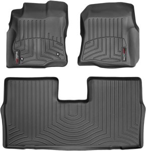 ΠΑΤΑΚΙΑ ΛΑΣΤΙΧΟ ΣΚΑΦΑΚΙΑ ΜΑΥΡΑ ΓΙΑ JEEP CHEROKEE 2002-2007 ΕΜΠΡΟΣ-ΠΙΣΩ WEATHERTECH -ΣΕΤ 4 ΤΕΜ.