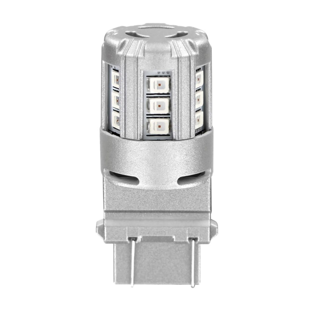 Εικόνα 1 από 2 — P27/7W 12V W2,5x16q 90/14lm ΚΟΚΚΙΝΟ LEDriving RETROFIT LED STANDARD 2ΤΕΜ. BLISTER