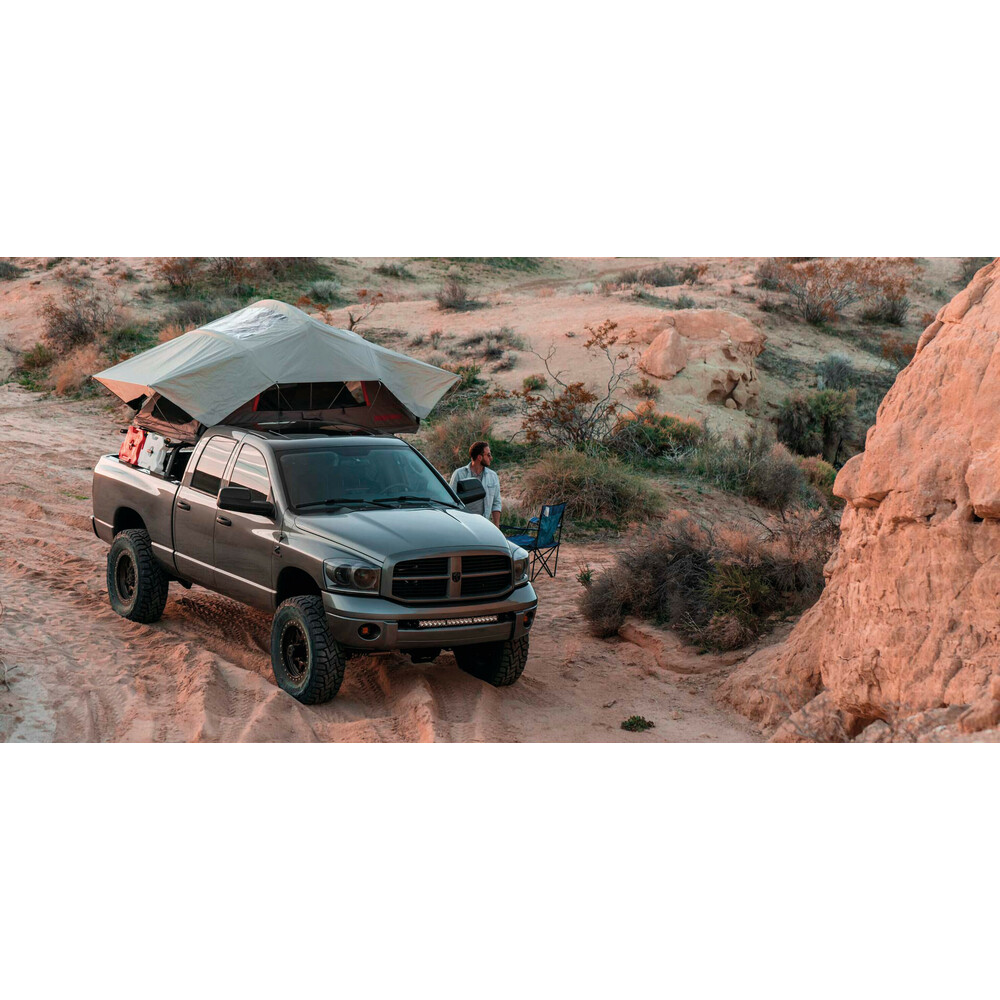 Εικόνα 3 από 18 — Yakima – Σκηνή Οροφής SkyRise HD Small για SUV και 4×4, κορυφαία κατασκήνηση 4 εποχών με ανθεκτικό στρώμα και αδιάβροχη προστασία – 1 Τεμ. (Y8007436)