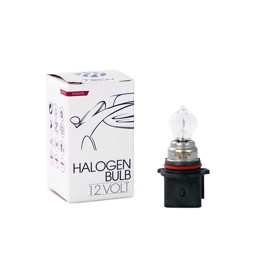 Εικόνα 1 από 3 — P13W 12V 13W PG18.5d-1 ΑΛΟΓΟΝΟΥ (HALOGEN) M-TECH -1 ΤΕΜ.
