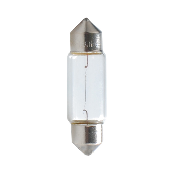 Εικόνα 1 από 2 — ΛΑΜΠΑΚΙΑ ΠΛΑΦΟΝΙΕΡΑΣ 5W 12V SV8,5 36mm STANDARD ΑΛΟΓΟΝΟΥ ΚΟΥΤΙ 10ΤΕΜ.