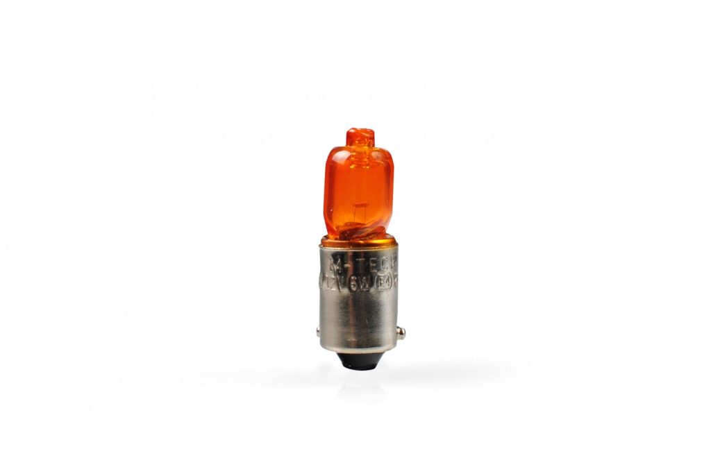Εικόνα 1 από 2 — HY6W 12V 6W BAZ9s ΜΟΝΟΠΟΛΙΚΟ ΠΟΡΤΟΚΑΛΙ STANDARD ΑΛΟΓΟΝΟΥ 10ΤΕΜ. M-TECH