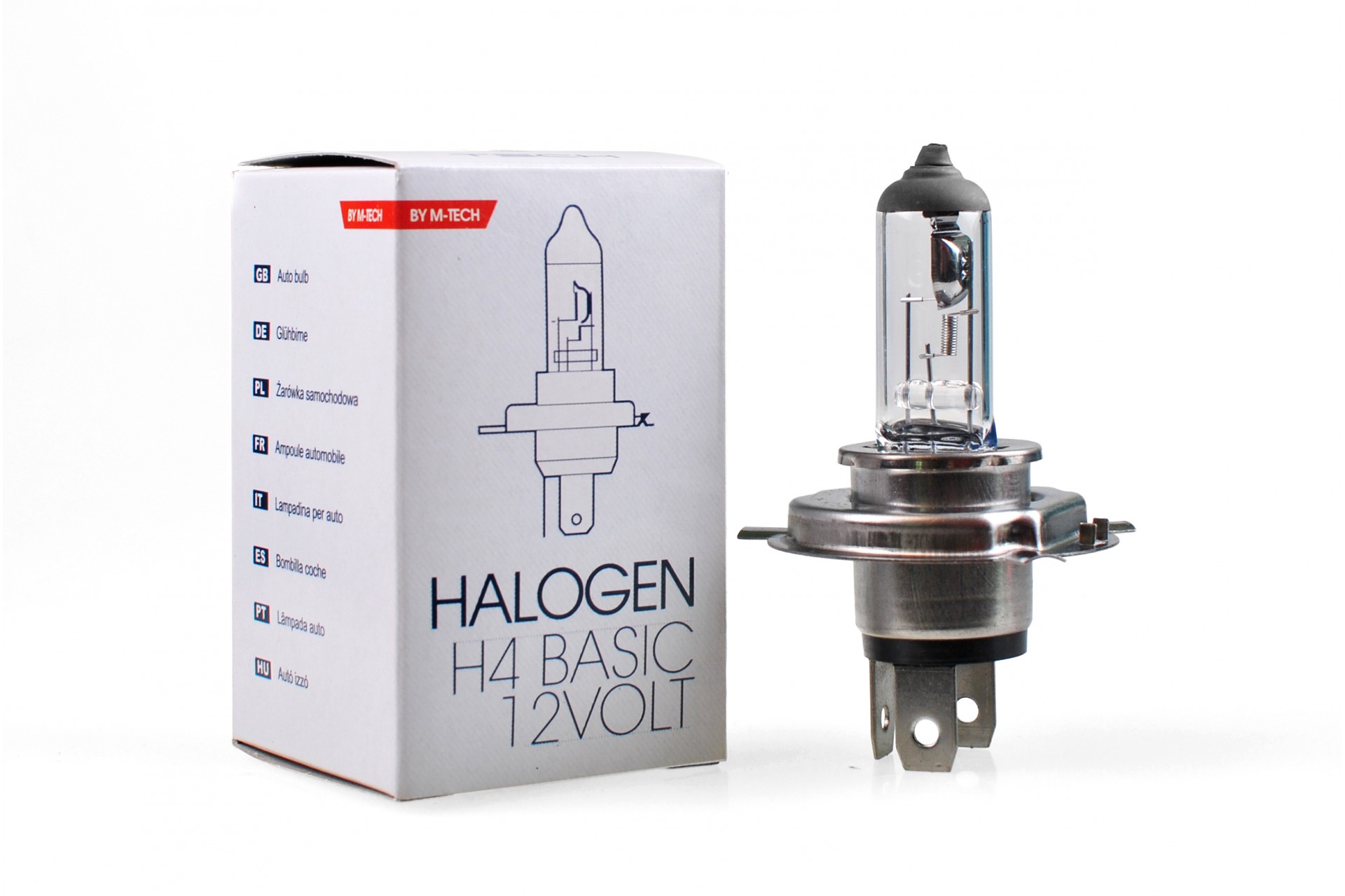 Εικόνα 1 από 1 — H4 12V 100/90W P43t STANDARD ΑΛΟΓΟΝΟΥ ΚΟΥΤΙ 1ΤΕΜ. M-TECH