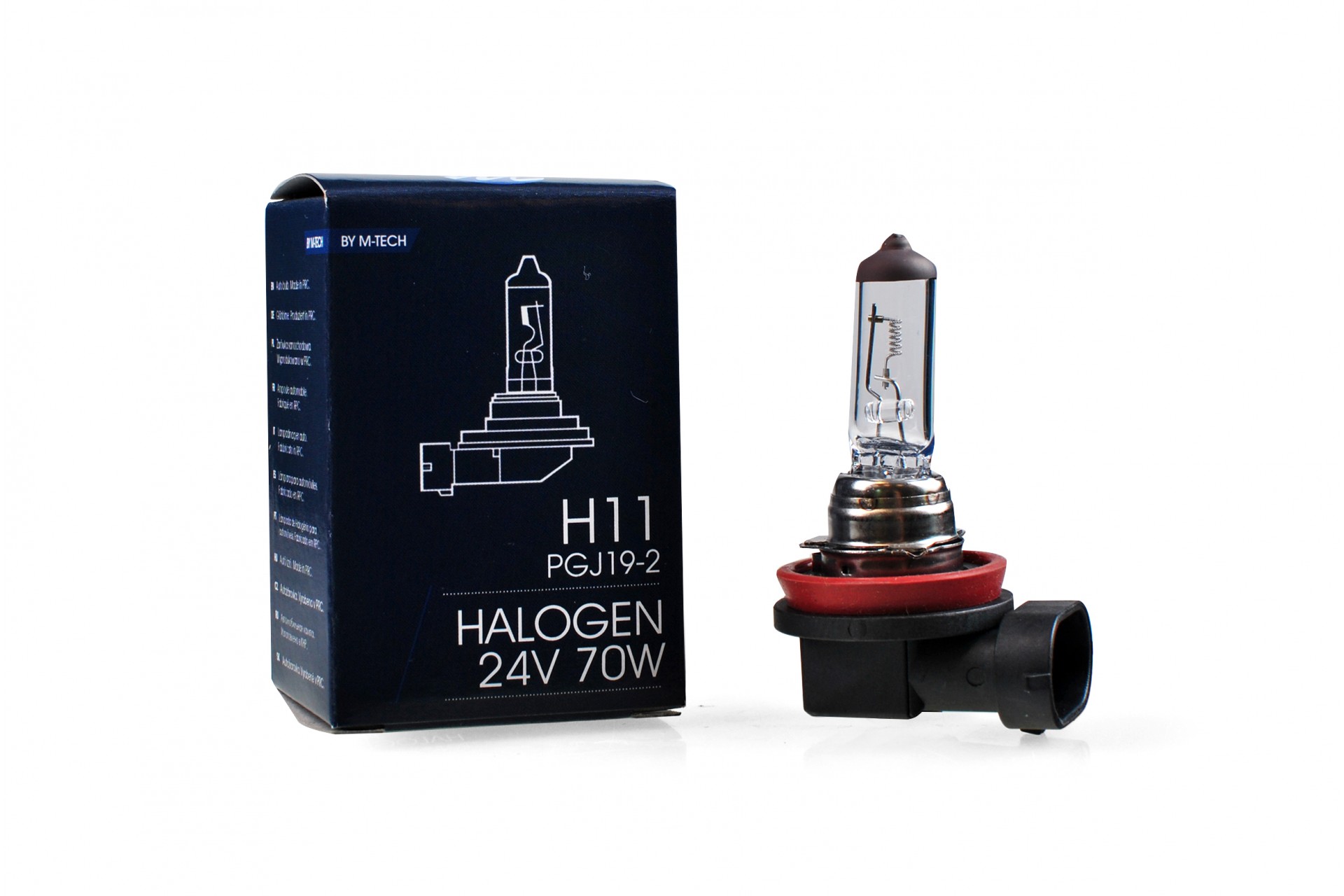 Εικόνα 2 από 3 — H11 24V 70W PGJ19-2 STANDARD ΑΛΟΓΟΝΟΥ ΚΟΥΤΙ 1ΤΕΜ. M-TECH