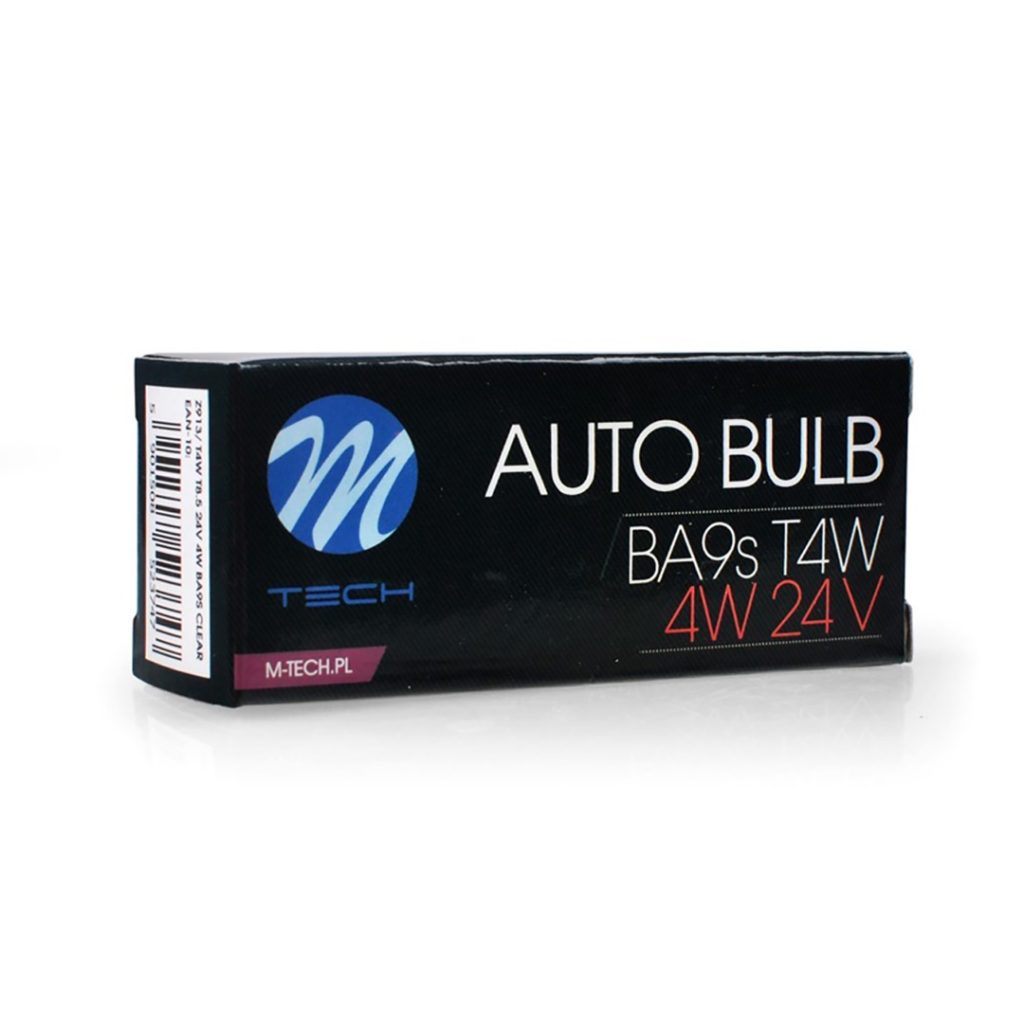 Εικόνα 2 από 2 — T4W 24V 4W BA9s STANDARD ΑΛΟΓΟΝΟΥ  M-TECH-10 ΤΕΜ.