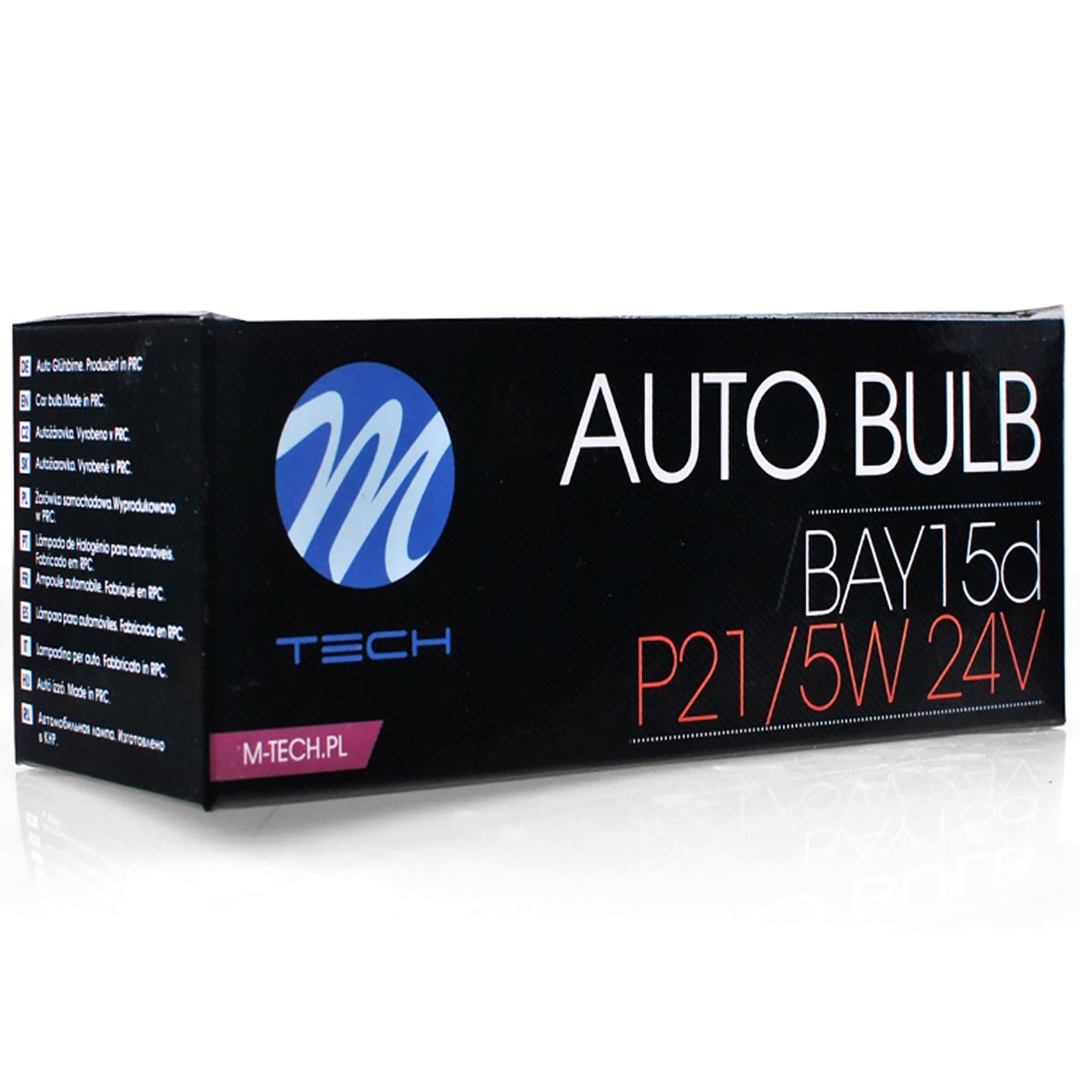Εικόνα 2 από 2 — P21/5W 24V 21/5W BAY15d ΔΙΠΟΛΙΚΟ STANDARD ΑΛΟΓΟΝΟΥ ΚΟΥΤΙ 10ΤΕΜ. M-TECH