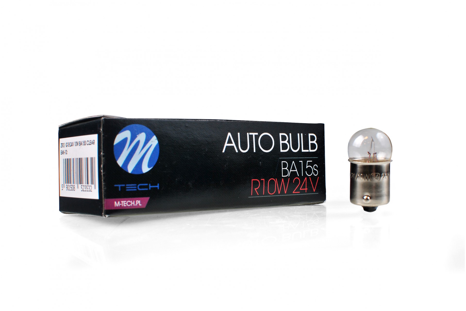 Εικόνα 1 από 2 — R10W 24V 10W BA15s G18 (ΦΟΥΝΤΟΥΚΙ) STANDARD ΑΛΟΓΟΝΟΥ ΚΟΥΤΙ 10ΤΕΜ. M-TECH