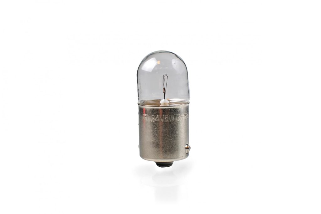 Εικόνα 1 από 4 — R5W 24V BA15d G18 ΔΙΠΟΛΙΚΟ STANDARD ΑΛΟΓΟΝΟΥ  M-TECH – 10ΤΕΜ.