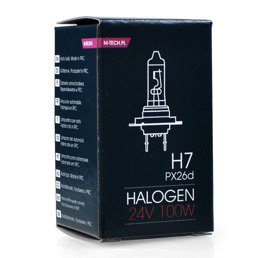 Εικόνα 2 από 2 — H7 24V 100W PX26d STANDARD ΑΛΟΓΟΝΟΥ ΚΟΥΤΙ 1ΤΕΜ. M-TECH
