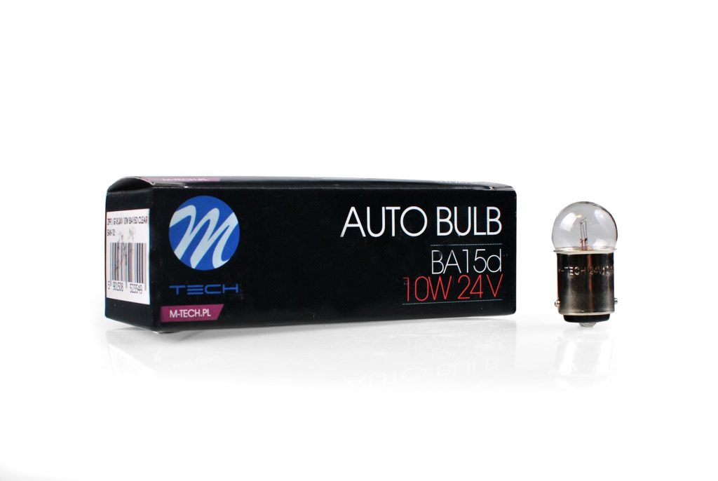 Εικόνα 1 από 2 — ΛΑΜΠΑΚΙΑ R10W Ba15d 24V 10W (ΦΟΥΝΤΟΥΚΙ) STANDARD ΑΛΟΓΟΝΟΥ M-TECH – 10 τεμ.