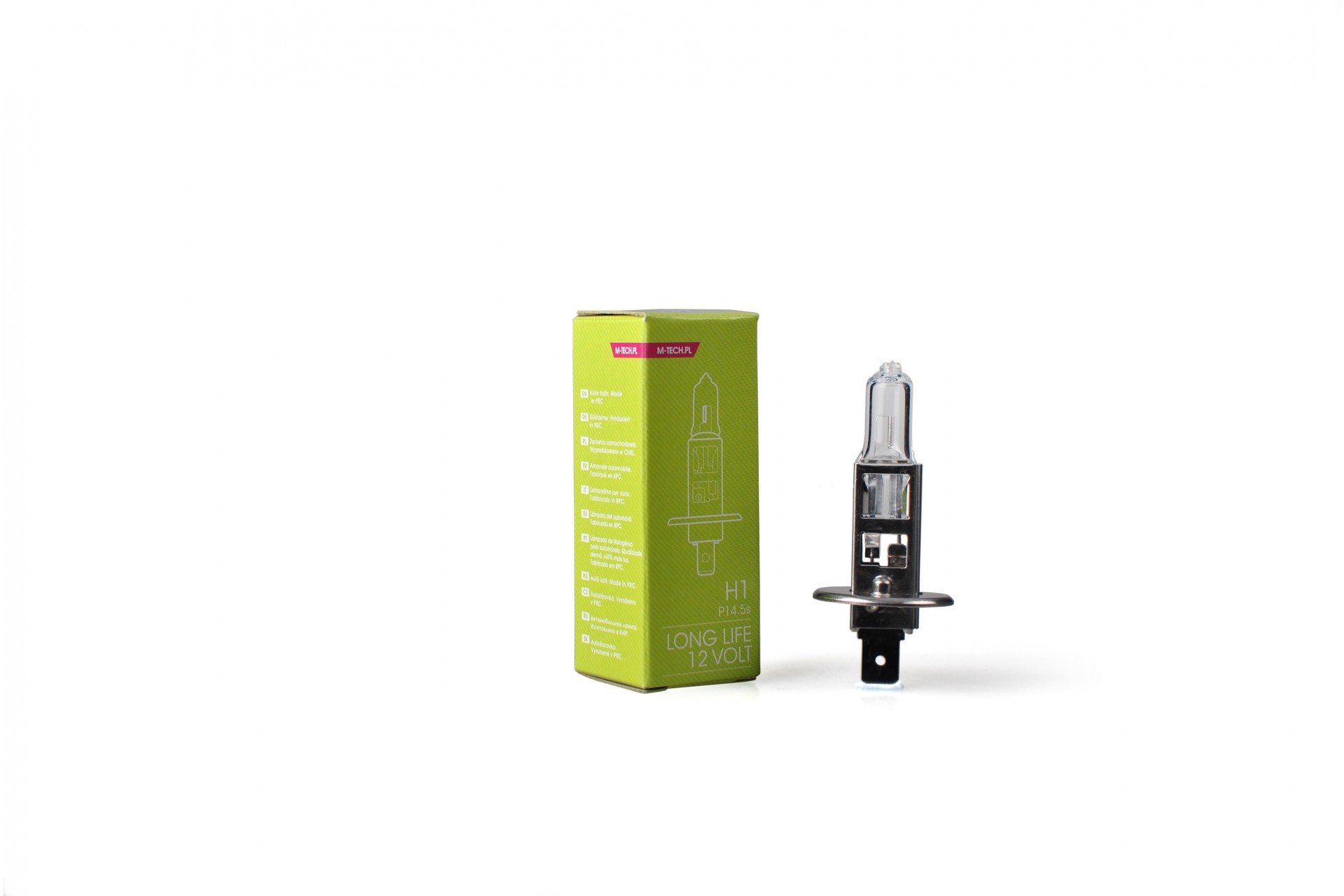 Εικόνα 1 από 2 — H1 12V 55W P14,5s LONG LIFE ΑΛΟΓΟΝΟΥ 1ΤΕΜ. M-TECH