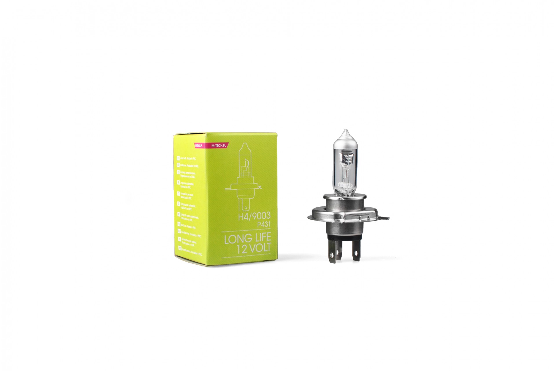 Εικόνα 1 από 1 — H4 12V 55W P43t LONG LIFE ΑΛΟΓΟΝΟΥ 1ΤΕΜ. M-TECH