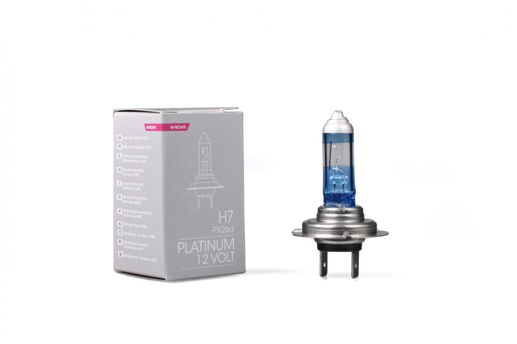 Εικόνα 1 από 1 — H7 12V 55W PX26d COLOR PLATINUM 1ΤΕΜ. M-TECH