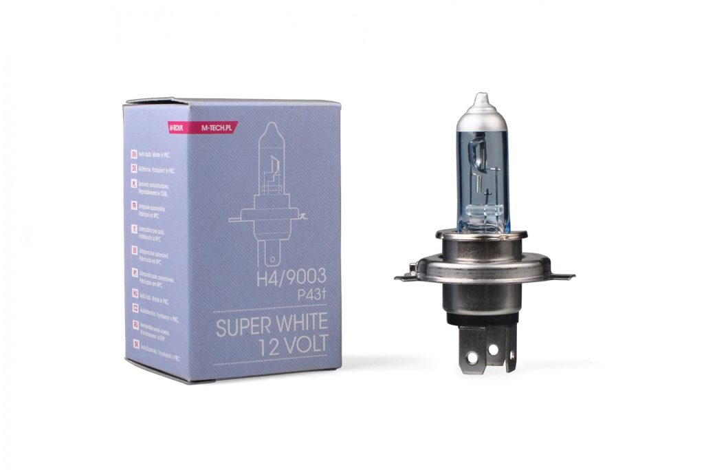 Εικόνα 1 από 1 — H4 12V 60/55W P43t-38 COLOR SUPERWHITE 1ΤΕΜ. M-TECH