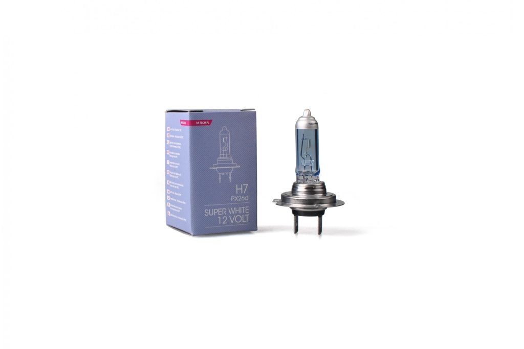 Εικόνα 1 από 2 — H7 12V 55W PX26d COLOR SUPERWHITE 1ΤΕΜ. M-TECH