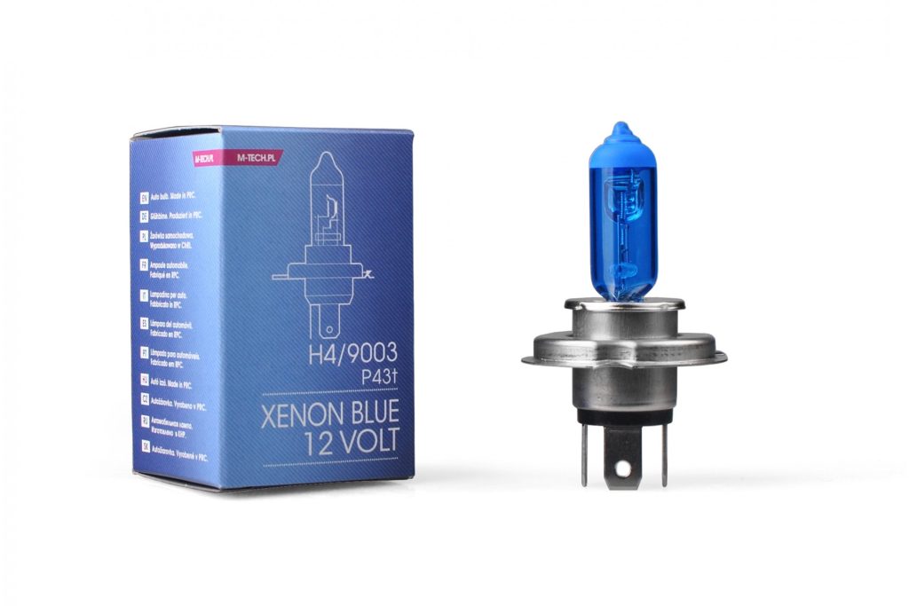 Εικόνα 1 από 1 — H4 12V 60/55W P43t 5.000K XENON BLUE 1ΤΕΜ. M-TECH