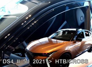 ΑΝΕΜΟΘΡΑΥΣΤΕΣ ΓΙΑ DS 4 5D 2021-2023 /DS 4 CROSS 5D 2021-2023 ΖΕΥΓΑΡΙ ΑΠΟ ΕΥΚΑΜΠΤΟ ΦΙΜΕ ΠΛΑΣΤΙΚΟ HEKO - 2 ΤΕΜ.