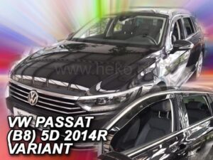ΑΝΕΜΟΘΡΑΥΣΤΕΣ ΓΙΑ VW PASSAT 5D COMBI/VARIANT/SW 2014+ ΑΝΕΜΟΘΡΑΥΣΤΕΣ ΣΕΤ ΑΥΤΟΚΙΝΗΤΟΥ ΑΠΟ ΕΥΚΑΜΠΤΟ ΦΙΜΕ ΠΛΑΣΤΙΚΟ HEKO - 4 ΤΕΜ.