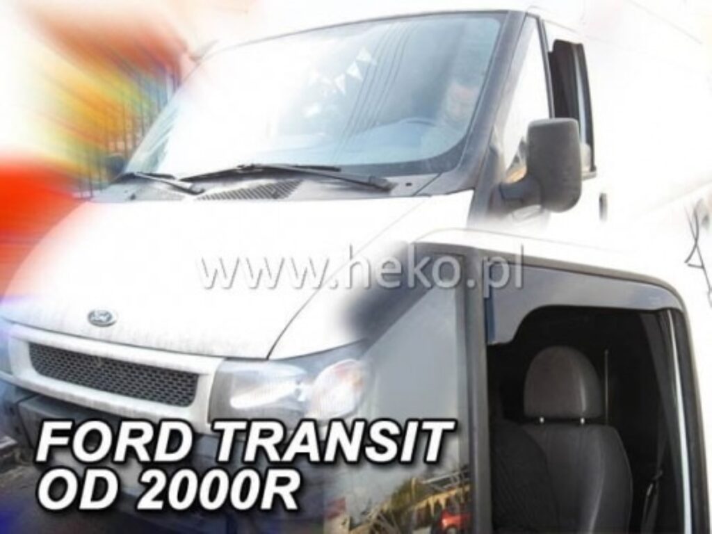 Εικόνα 1 από 5 — ΑΝΕΜΟΘΡΑΥΣΤΕΣ ΓΙΑ FORD TRANSIT 2D 2000-2006 / T300 ΑΝΩ ΜΕΡΟΣ ΚΟΝΤΟ ΖΕΥΓΑΡΙ ΑΠΟ ΕΥΚΑΜΠΤΟ ΦΙΜΕ ΠΛΑΣΤΙΚΟ HEKO – 2 ΤΕΜ.