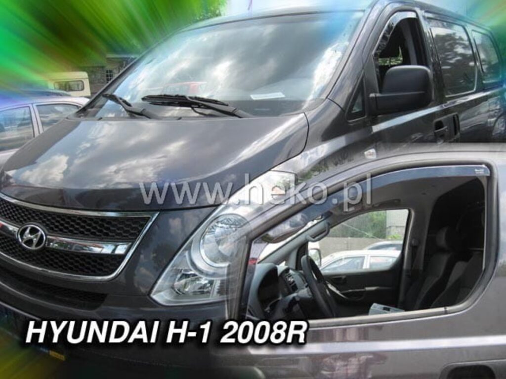 Εικόνα 1 από 4 — ΑΝΕΜΟΘΡΑΥΣΤΕΣ ΓΙΑ HYUNDAI H1 STAREX 4WD 4D 2007-2021 ΖΕΥΓΑΡΙ ΑΠΟ ΕΥΚΑΜΠΤΟ ΦΙΜΕ ΠΛΑΣΤΙΚΟ HEKO – 2 ΤΕΜ.