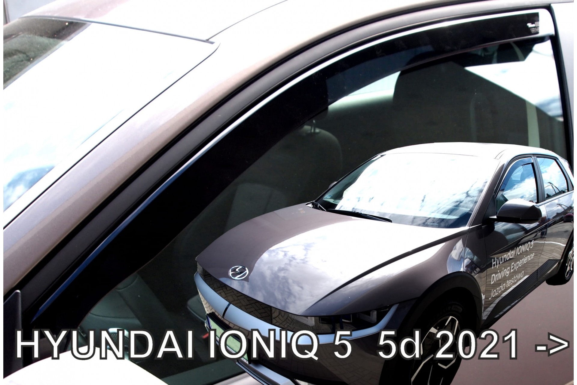 Εικόνα 1 από 5 — ΑΝΕΜΟΘΡΑΥΣΤΕΣ ΓΙΑ HYUNDAI IONIQ 5D 2020+ ? ΖΕΥΓΑΡΙ ΑΠΟ ΕΥΚΑΜΠΤΟ ΦΙΜΕ ΠΛΑΣΤΙΚΟ HEKO – 2 ΤΕΜ.