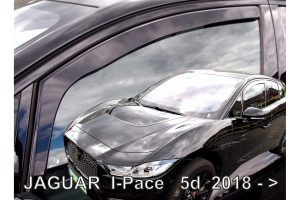ΑΝΕΜΟΘΡΑΥΣΤΕΣ ΓΙΑ JAGUAR I-PACE 5D 2018+ ΖΕΥΓΑΡΙ ΑΠΟ ΕΥΚΑΜΠΤΟ ΦΙΜΕ ΠΛΑΣΤΙΚΟ HEKO - 2 ΤΕΜ.