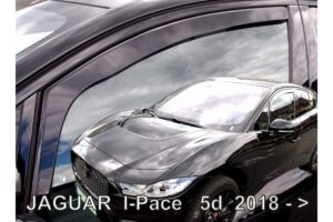 ΑΝΕΜΟΘΡΑΥΣΤΕΣ ΓΙΑ JAGUAR I-PACE 5D 2018+ ΖΕΥΓΑΡΙ ΑΠΟ ΕΥΚΑΜΠΤΟ ΦΙΜΕ ΠΛΑΣΤΙΚΟ HEKO - 2 ΤΕΜ.