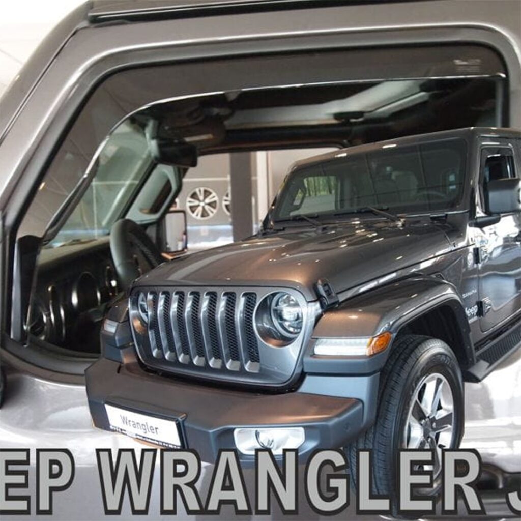 Εικόνα 1 από 8 — ΑΝΕΜΟΘΡΑΥΣΤΕΣ ΓΙΑ JEEP WRANGLER / GLADIATOR JL IV 5D 2019+ ΖΕΥΓΑΡΙ ΑΠΟ ΕΥΚΑΜΠΤΟ ΦΙΜΕ ΠΛΑΣΤΙΚΟ HEKO – 2 ΤΕΜ.