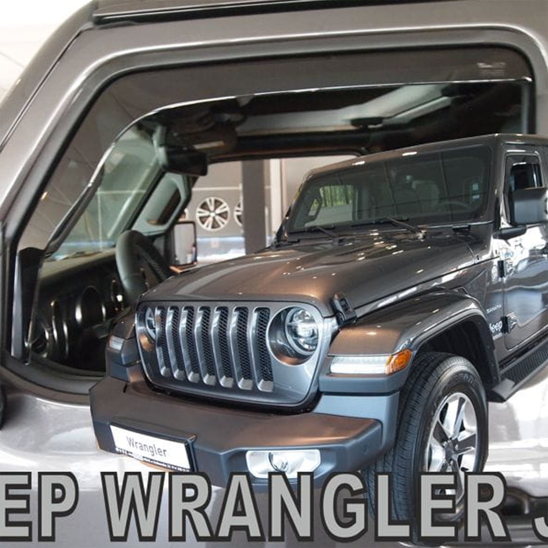 Εικόνα 1 από 8 — ΑΝΕΜΟΘΡΑΥΣΤΕΣ ΓΙΑ JEEP WRANGLER / GLADIATOR JL IV 5D 2019+ ΖΕΥΓΑΡΙ ΑΠΟ ΕΥΚΑΜΠΤΟ ΦΙΜΕ ΠΛΑΣΤΙΚΟ HEKO – 2 ΤΕΜ.